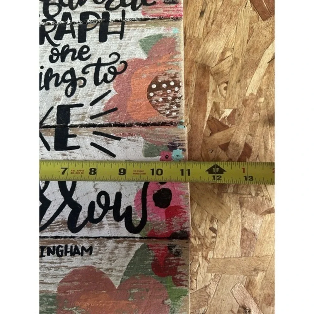 Handmade Rustic Chic Wooden Pallet‎ Hanging Wall Art